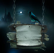Photo: design background for Halloween party design background for Halloween party