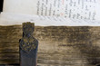 Medieval old book, psalter Medieval old book, psalter