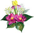 Vector flowers