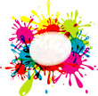 Blot abstract background, vector Blot abstract background, vector