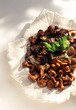 Girolles poêlées et cèpes poêlés