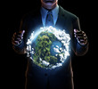 Businessman keeps the world in his hands Businessman keeps the world in his hands