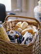 panier de pique-nique pour petit-déjeuner
