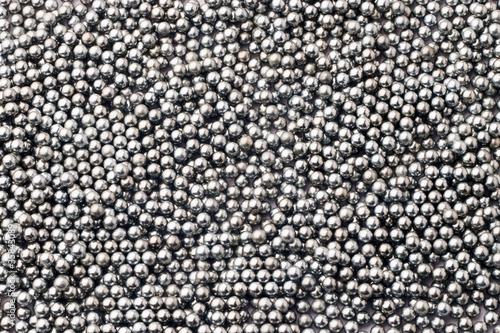 Photo: Silver BB pellets filling the screen Silver BB pellets filling the screen