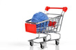 Ball of wool and shopping list