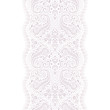 white lace with paisley pattern