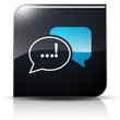 Symbole glossy vectoriel bulles dialogue commentaire