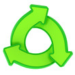 Green swirl