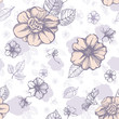 Seamless flower wallpaper