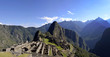 Panorama of Machu Pichu with Huayna Picchu