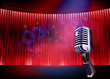 Stage. Vector illustration. Stage. Vector illustration.
