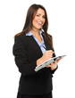 Questionnaire and clipboard