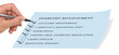 checklist for diabet managment