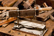 saw and wood