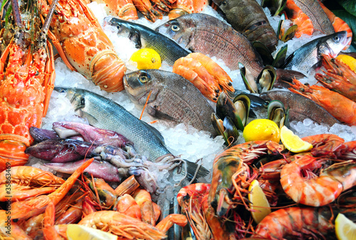 Photo: fresh seafood fresh seafood