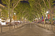 Main street of Aix-en-Provence, south of France Main street of Aix-en-Provence, south of France