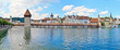 Luzern view of Chapel Bridge