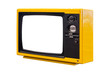 Foto: old television isolated old television isolated