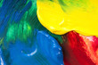 mixing paints. background