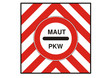 Vektor: Verkehrszeichen -MAUT Verkehrszeichen -MAUT