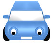 Car looks down