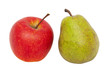 Apple and pear