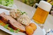 Schweinsbraten mit Knödel