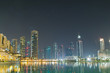 Dubai view at night time