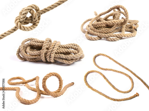 Photo: variety of rope variety of rope