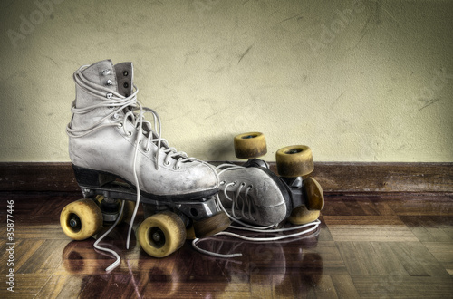 Photo: Vintage roller skates Vintage roller skates