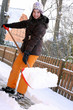 Schnee schieben