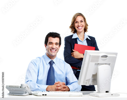 Photo: Business people team. Business people team.