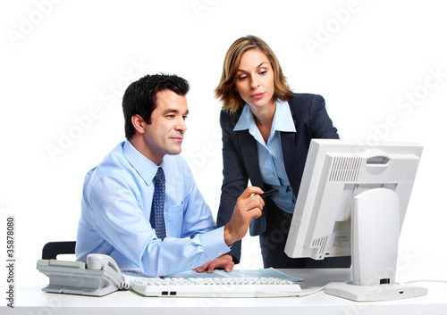 Photo: Business people team. Business people team.