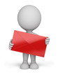 3d person - envelope 3d person - envelope