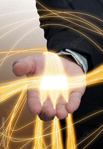 Photo: Abstract energy. Abstract energy.