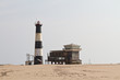 Leuchtturm in der Lagune von Walvis Bay, Namibia Leuchtturm in der Lagune von Walvis Bay, Namibia
