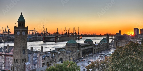 Foto: Hamburger Hafen Panorama Hamburger Hafen Panorama