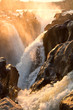 Wasserfall am Morgen, (Epupafälle, Namibia)