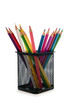 Colourful pencils isolated on white Colourful pencils isolated on white