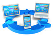 Photo en ligne au meilleur prix Cloud computing and wireless networking concept
