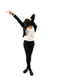 Cool female dancer with attitude Cool female dancer with attitude