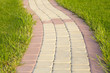 Brick Sidewalk