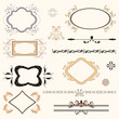 Design frames & elements vector