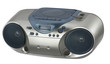 modern metallic colored radio