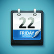 Vector calendar