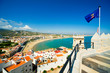 View of the Peniscola town Valencia, Spain