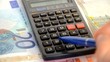 Rechner Geld Stift