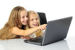 Kids with laptop
