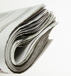pile of newspaper with copy space for your massage