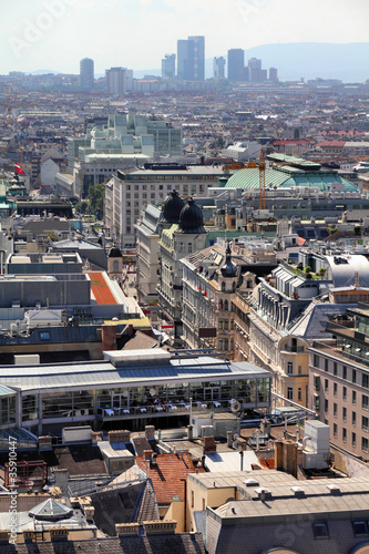 Photo: Vienna aerial view Vienna aerial view